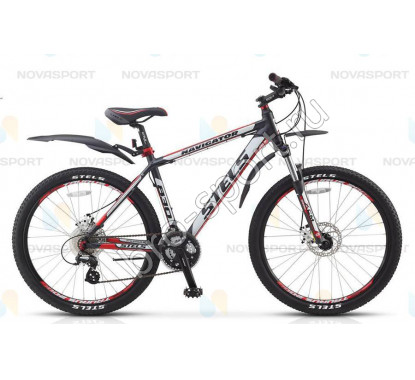 Велосипед Stels Navigator 830 Disc (2014) Черный/Белый/Красный 
