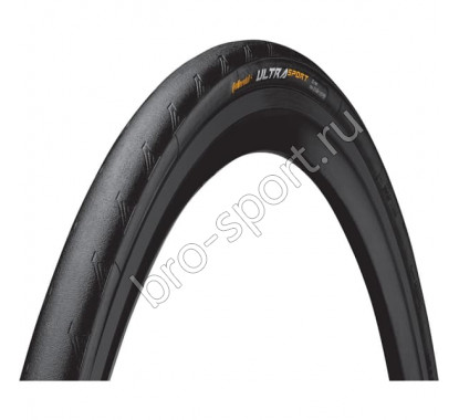Велопокрышка 28' Continental Ultra Sport 2 foldable black 3/180Tpi 700x25mm/110000