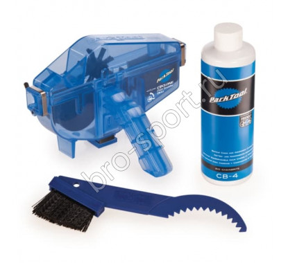 Набор Park Tool для чистки цепи, машинка, щетка, очиститель PTLCG-2.3