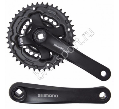 Шатун Shimano Tourney TY501 175мм черный EFCTY5012E60XLB