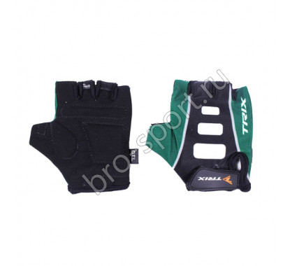 Велоперчатки Trix LCL-K-65110 GREEN 38408 S