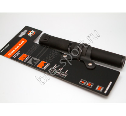 Насос ручной мини SKS Spaero deep black, пластик, максимальное давление: 5 bar, под ниппель: av (schrader), sv (presta), dv(dunlop), вес: 134 гр.