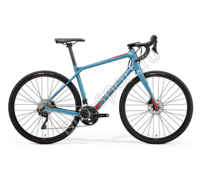 Велосипед Merida Silex 4000 MattTeal-Blue/GlossyRed 2021 38858 XL(56cm)(72167)