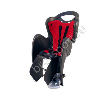 BELLELLI Сидение заднее Mr Fox Standard B-Fix, чёрное