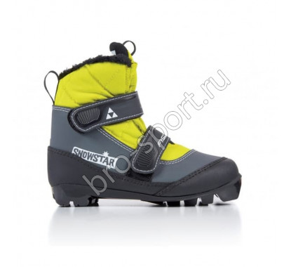 Ботинки NNN Fischer SNOWSTAR BLACK YELLOW S41017