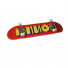 Скейт UN Team Red/Yellow 8,5x32,5,Medium Колёса 54mm/98a Подв-ки, 149 Подшип-ки ABEC 7
